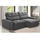 Sofá 3 Lugares Retrátil Reclinável 230cm Veludo Narbone Ferguile