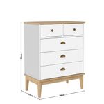 Comoda-5-Gavetas-com-Pes-em-Madeira-Colonial-Movelbento