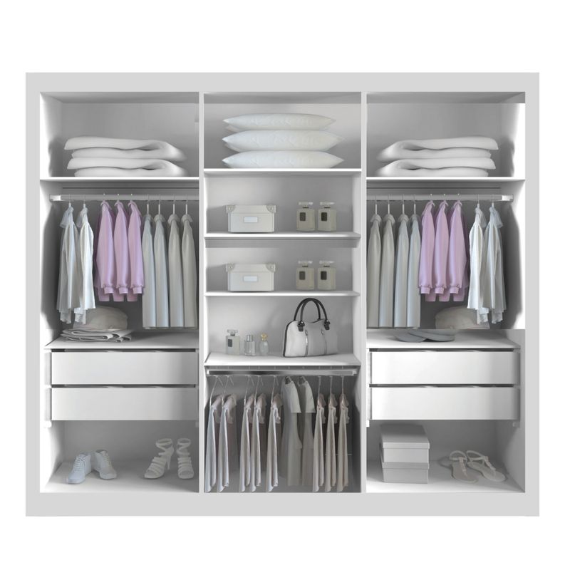 Guarda-Roupa-Casal-Ripado-3-Portas-de-Correr-Em-MDF-Milano-Leifer