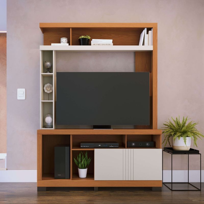 Estante-Home-Frisado-para-TV-ate-50-Polegadas-2-Portas-Elba-Colibri