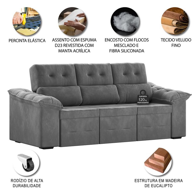 Sofa-3-Lugares-Retratil-Reclinavel-200cm-Suede-Suica-Flash