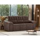 Sofá 3 Lugares Retrátil Reclinável 200cm Suede Suiça Flash