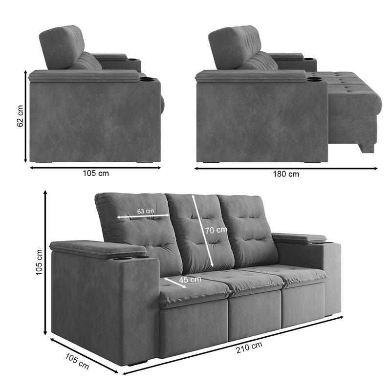 Sofa-3-Lugares-Retratil-200cm-Suede-Munique-Flash