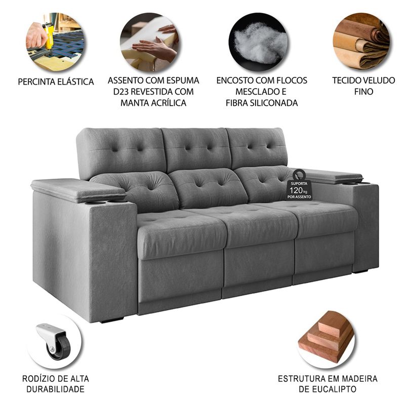 Sofa-3-Lugares-Retratil-210cm-Suede-Frankfurt-Flash