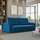 Sofá 3 Lugares Retrátil Reclinável 230cm Suede El Dorado Flash