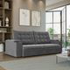 Sofá 3 Lugares Retrátil Reclinável 230cm Suede El Dorado Flash