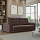 Sofá 3 Lugares Retrátil Reclinável 230cm Suede El Dorado Flash