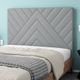 Cabeceira Estofada Casal 140cm Veludo Sky Plus Simbal
