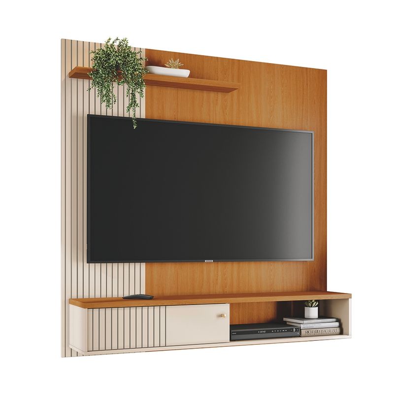 Painel-Frisado-para-TV-ate-65-Polegadas-1-Porta-Aurora-Madetec
