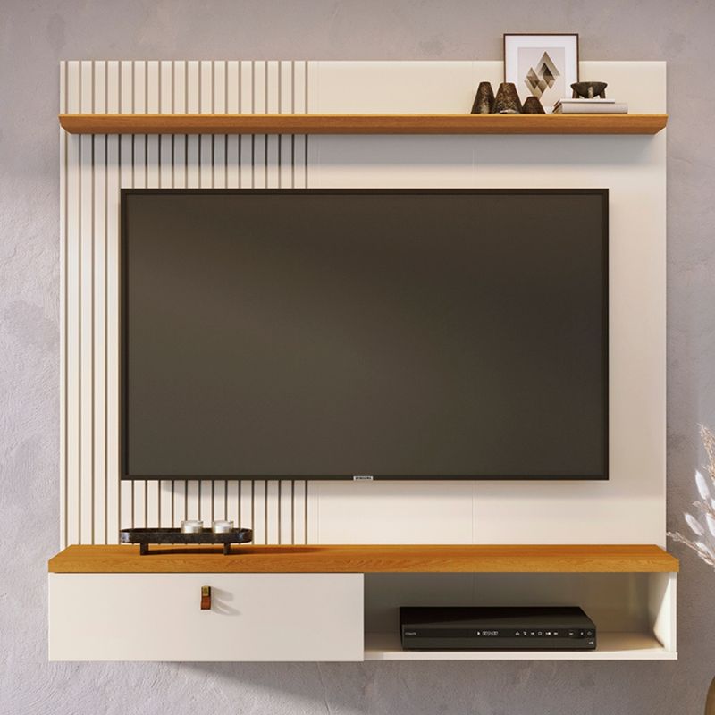 Painel Frisado para TV até 55 Polegadas 1 Porta Iris Madetec