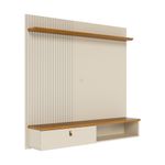 Painel Frisado para TV até 55 Polegadas 1 Porta Iris Madetec