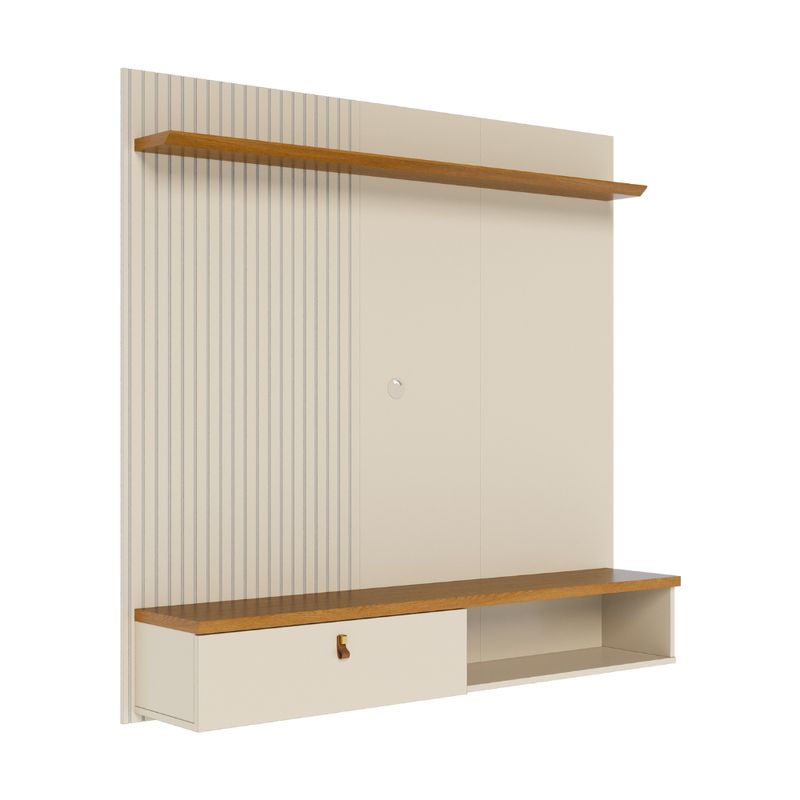 Painel Frisado para TV até 55 Polegadas 1 Porta Iris Madetec