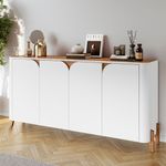Aparador-Buffet-4-Portas-com-Pes-de-Madeira-Memphis-Casa-D