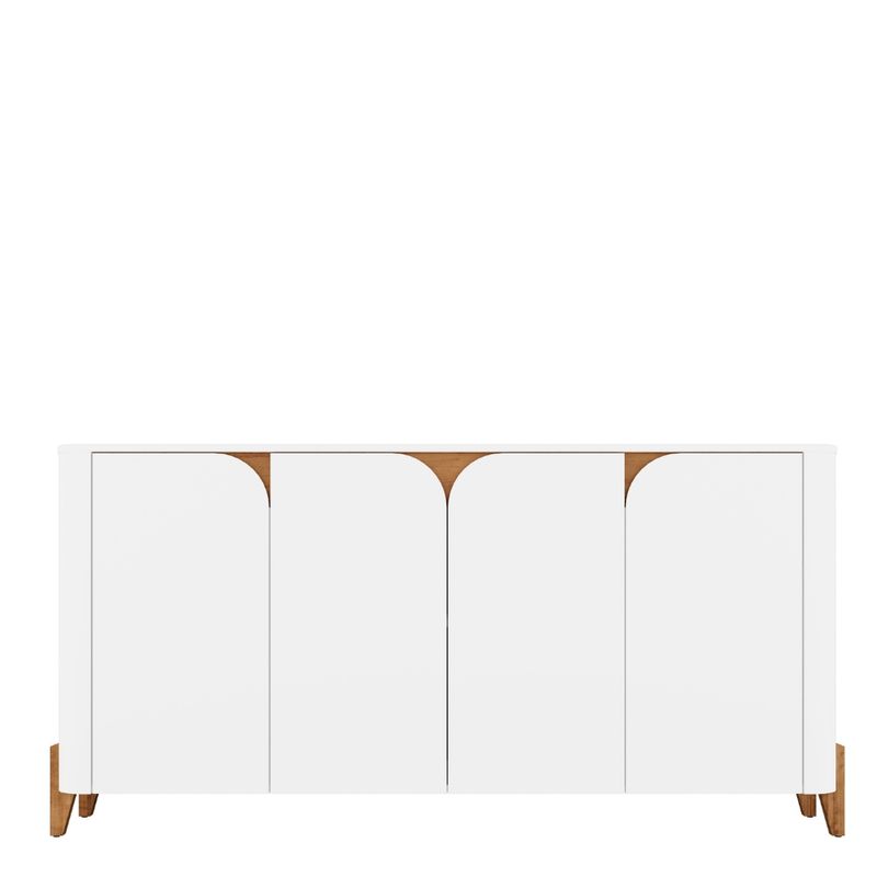 Aparador-Buffet-4-Portas-com-Pes-de-Madeira-Memphis-Casa-D