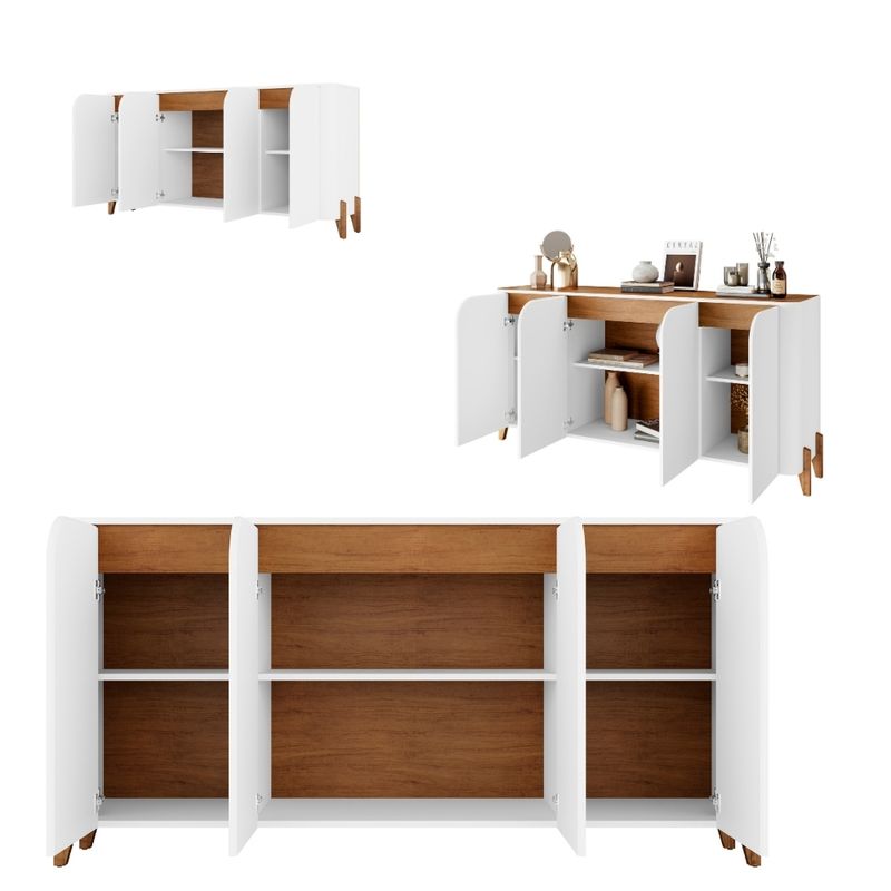 Aparador-Buffet-4-Portas-com-Pes-de-Madeira-Memphis-Casa-D