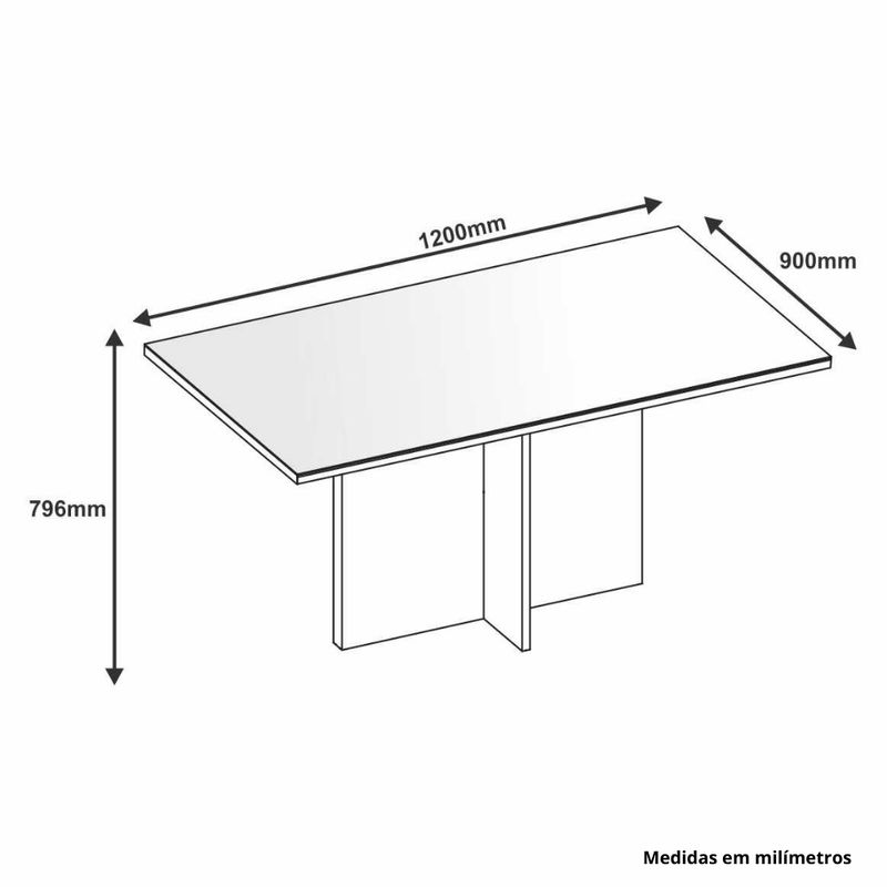 Mesa-de-Jantar-120cm-Paris-Casa-D