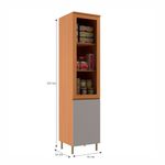 Paneleiro-com-Vidro-2-Portas-em-MDF-Florenca-Moveis-Sul