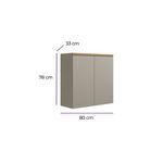Armario-Aereo-em-MDF-2-Portas-Allure-Linea-Brasil