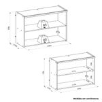 Armario-Aereo-em-MDF-2-Portas-Allure-Linea-Brasil