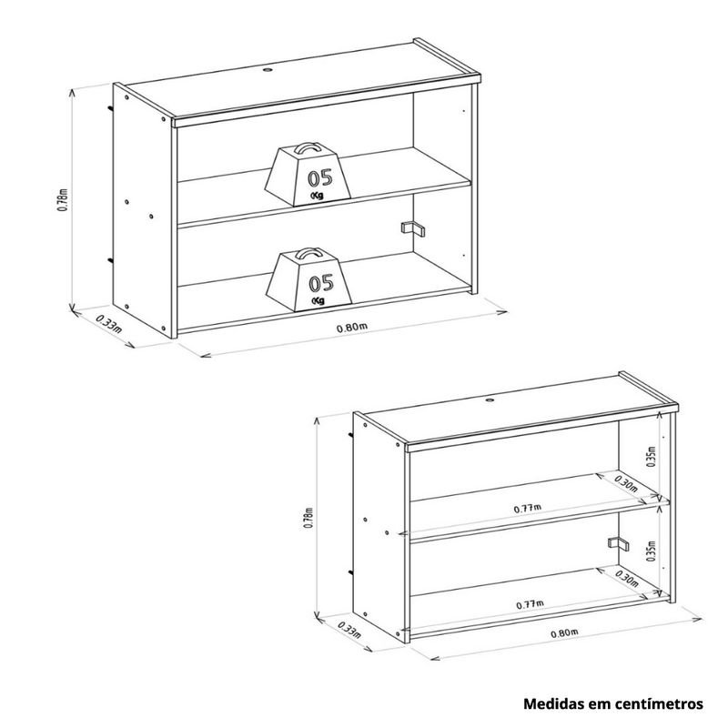 Armario-Aereo-em-MDF-2-Portas-Allure-Linea-Brasil