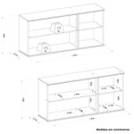 Armario-Aereo-em-MDF-3-Portas-de-Vidro-Atena-Linea-Brasil
