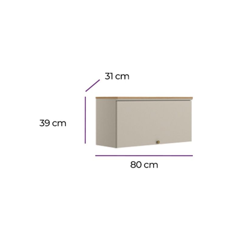 Armario-Aereo-em-MDF-1-Porta-Basculante-Atena-Linea-Brasil