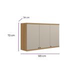 Armario-Aereo-3-Portas-em-MDF-Selene-Linea-Brasil