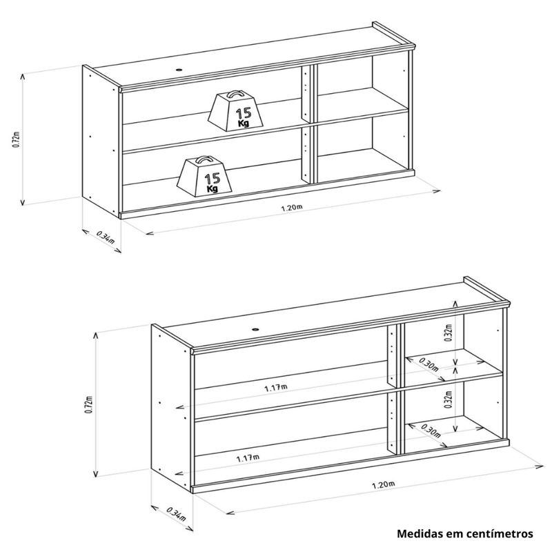 Armario-Aereo-3-Portas-em-MDF-Selene-Linea-Brasil