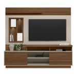 Estante-Home-Ripada-para-TV-ate-60-Polegadas-com-LED-e-Espelho-2-Portas-de-Correr-Eldorado-2.0-Linea-Brasil