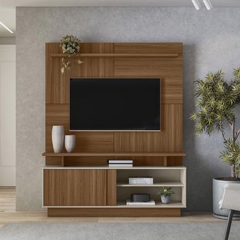 Estante Home para TV até 60 Polegadas 1 Porta Viena Linea Brasil
