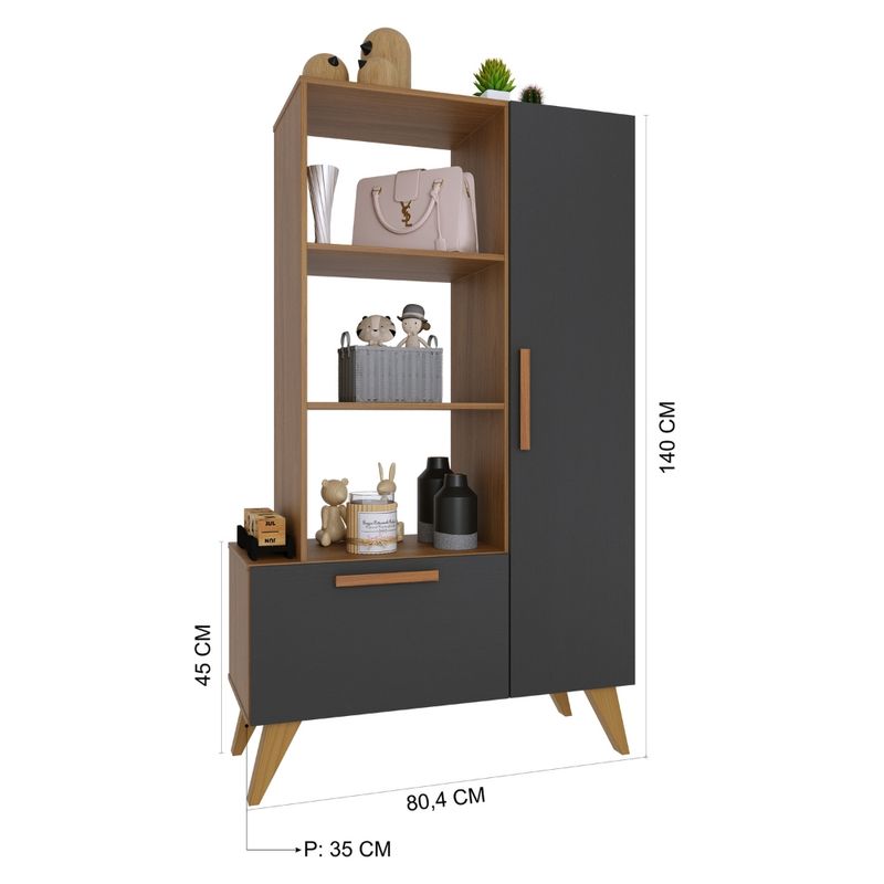Estante-Multiuso-1-Porta-1-Gaveta-Versatil-Indekes