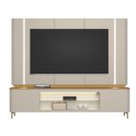 Rack-com-Painel-para-TV-ate-75-Polegadas-com-LED-2-Portas-com-Pes-Santorini-Linea-Brasil