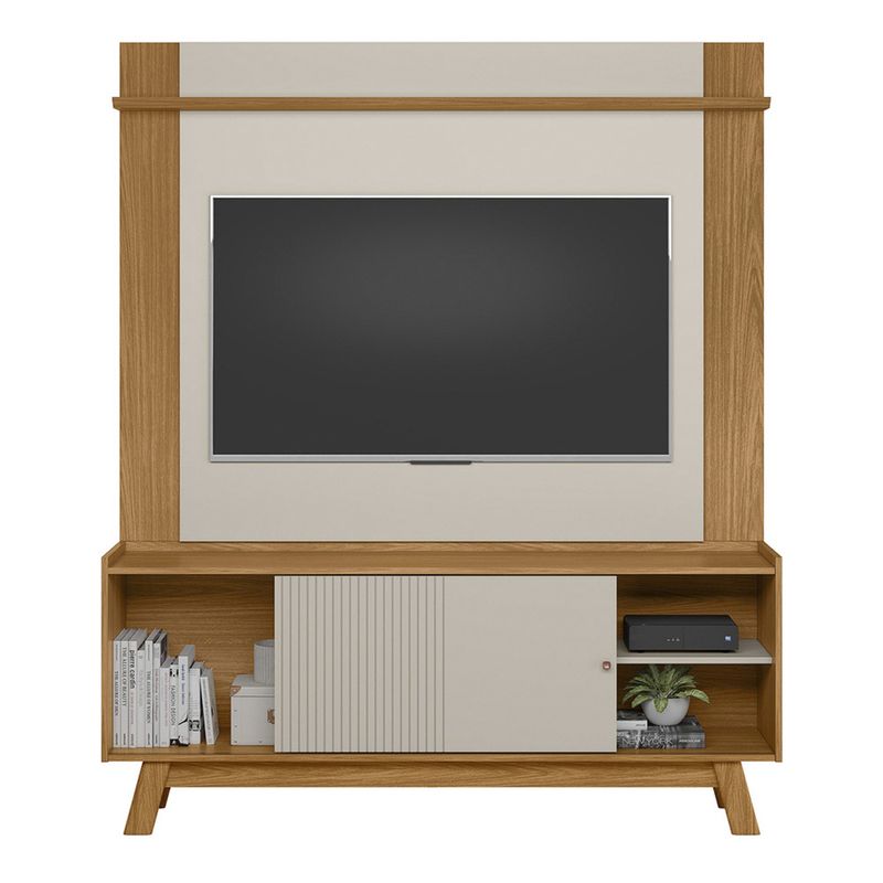 Rack-com-Painel-para-TV-ate-75-Polegadas-Extensivel-1-Porta-Esmeralda-Tulum-Linea-Brasil