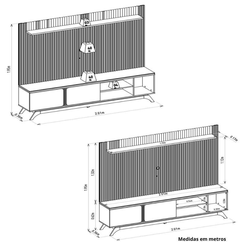 Rack-com-Painel-Ripado-para-TV-ate-75-Polegadas-2-Portas-com-Pes-Istambul-Genova-2.0-Linea-Brasil