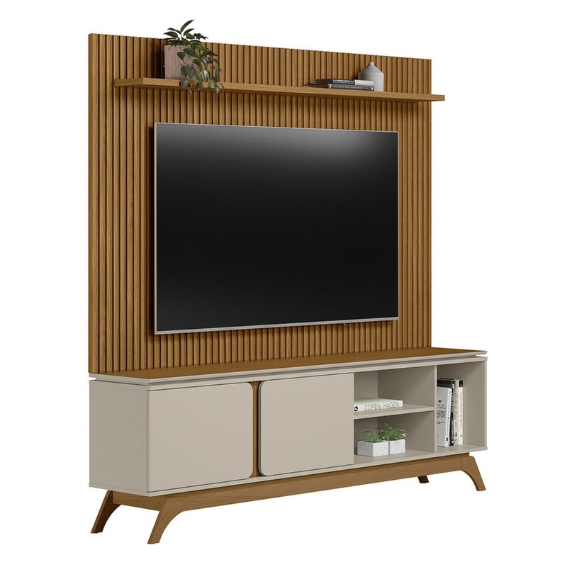 Rack-com-Painel-Ripado-para-TV-ate-75-Polegadas-2-Portas-com-Pes-Istambul-Genova-2.0-Linea-Brasil
