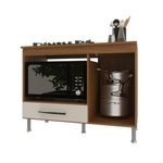 Balcao-para-Cooktop-com-Tampo-1-Porta-e-1-Gaveta-Indekes