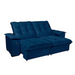 Sofa-4-Lugares-Retratil-Reclinavel-290cm-com-USB-Veludo-Canada-Requinte