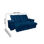 Sofa-4-Lugares-Retratil-Reclinavel-290cm-com-USB-Veludo-Canada-Requinte