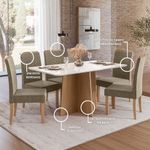 Conjunto-Sala-de-Jantar-Mesa-Isa-160cm-e-6-Cadeira-Elegance-Veludo-Sonetto