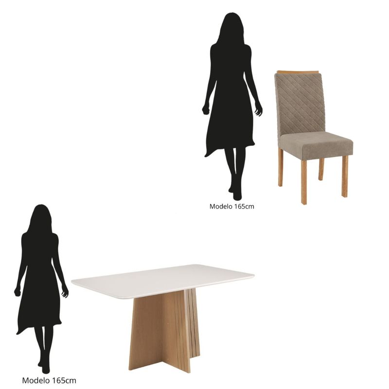Conjunto-Sala-de-Jantar-Mesa-Isa-160cm-e-6-Cadeira-Elegance-Veludo-Sonetto