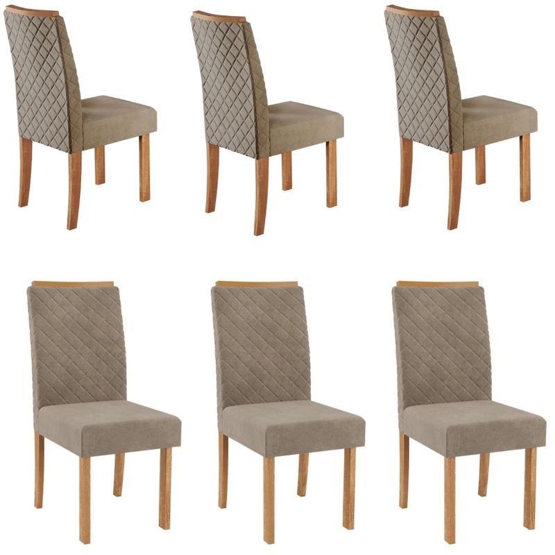Conjunto-Sala-de-Jantar-Mesa-Isa-160cm-e-6-Cadeira-Elegance-Veludo-Sonetto