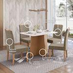 Conjunto-Sala-de-Jantar-Mesa-Isa-120cm-e-4-Cadeira-Elegance-Veludo-Sonetto