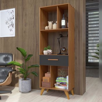 Estante Multiuso 1 Gaveta Flex Laura Indekes