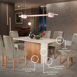Conjunto-Sala-de-Jantar-Mesa-Cris-Piccola-160cm-e-6-Cadeiras-Elegance-Veludo-Sonetto