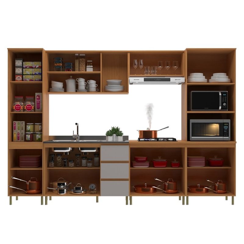Cozinha-Modulada-6-Pecas-sem-Tampo-MDF-Florenca-Moveis-Sul