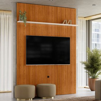Painel Frisado para TV até 65 Polegadas Interlagos Madetec