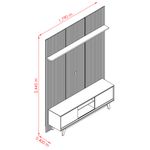 Rack-com-Painel-Frisado-para-TV-ate-65-Polegadas-2-Portas-de-Correr-com-Pes-Milo-Madetec