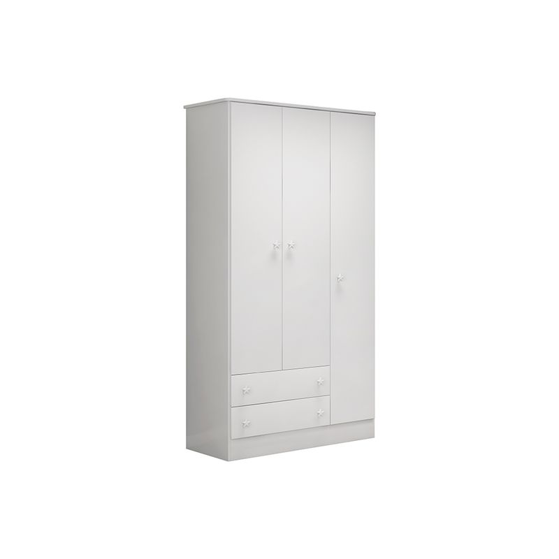 Guarda-Roupa-Infantil-3-Portas-2-Gavetas-Doce-Sonho-Qmovi