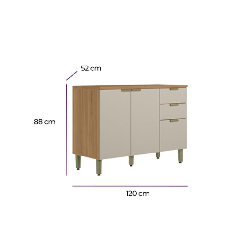 Balcao-3-Portas-2-Gavetas-com-Tampo-em-MDF-Selene-Linea-Brasil