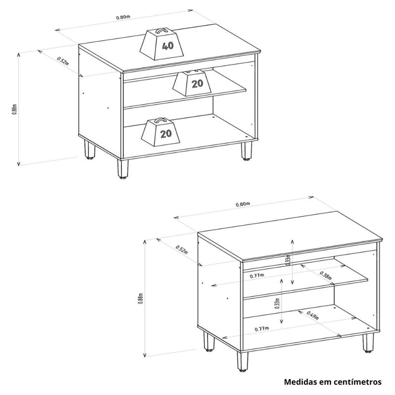 Balcao-2-Portas-com-Tampo-em-MDF-Selene-Linea-Brasil